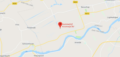 Autobedrijf Kromwijk - Route
